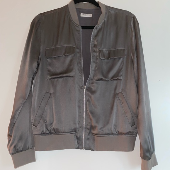 Equipment Abbot Silk Bomber jacket - Picture 2 of 5